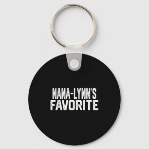 Porte-clés Nana-lynn Grand-parent préféré drôle Granhild Vi