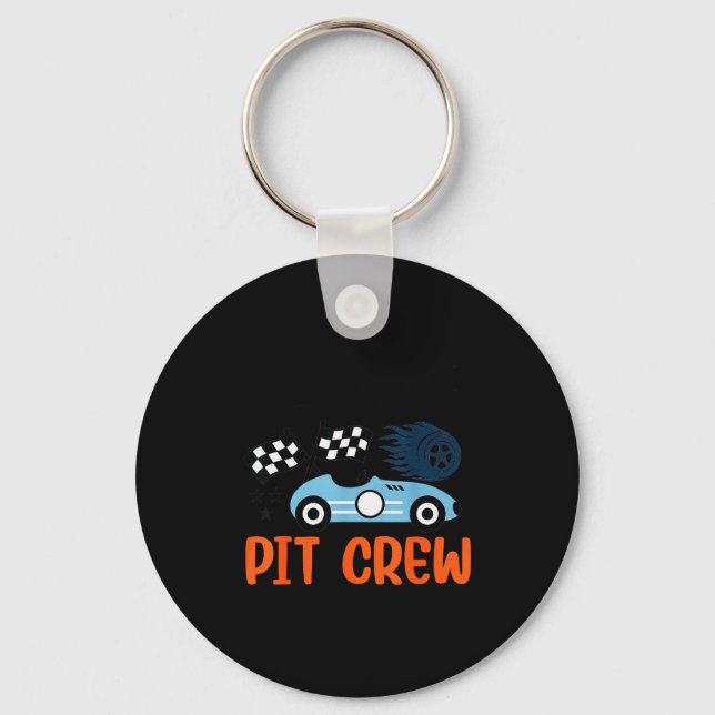 Porte-clés Nannie T Crew Race Car Family Matching Birthday  (Recto)