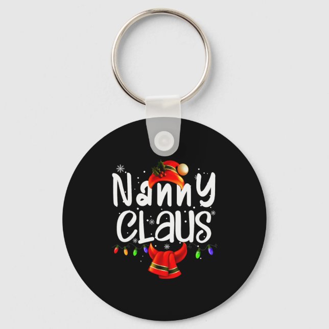Porte-clés Nanny Claus Matching Christmas Costume  (Recto)