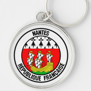 Porte-clés Nantes Round Emblem