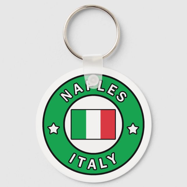 Porte-clés Naples Italie (Recto)