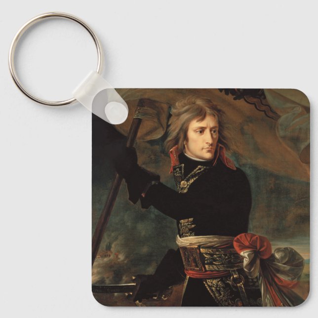 Porte-clés Napoléon Bonaparte au pont à la bataille d'Arcole (Recto)