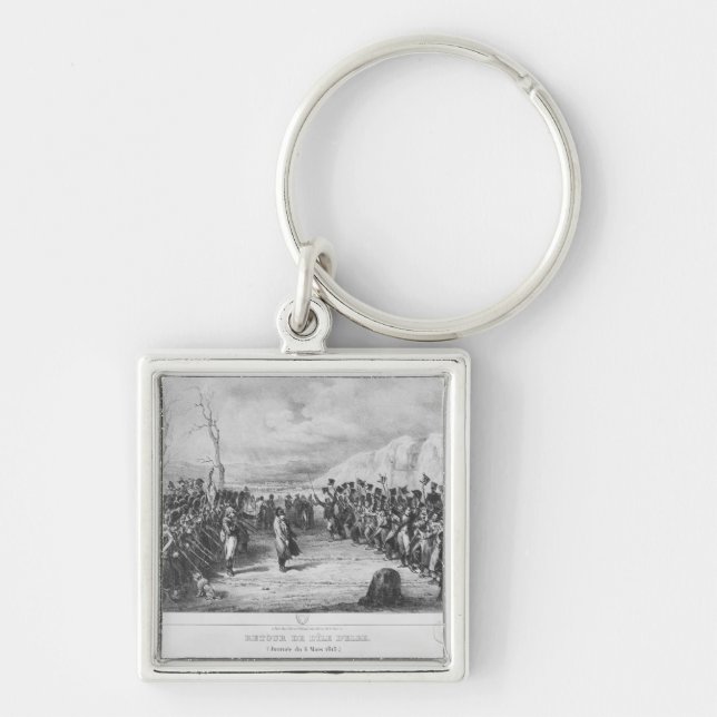 Porte-clés Napoléon I retournant de l'Île d'Elbe (Devant)