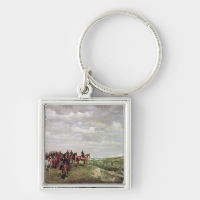 Porte-clés Napoléon III (1808-73) à la bataille de Solferino (Devant)