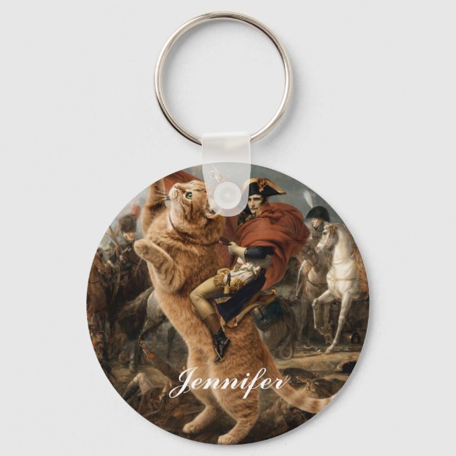 Porte-clés Napoleon Riding Giant Battle Cat                   (Recto)