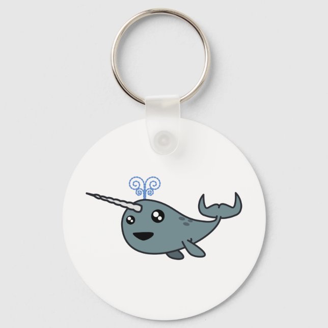 Porte-clés Narwhal ! (Recto)
