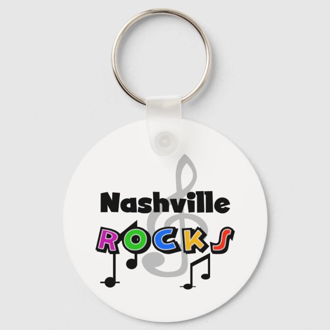 Porte-clés Nashville Rocks (Recto)