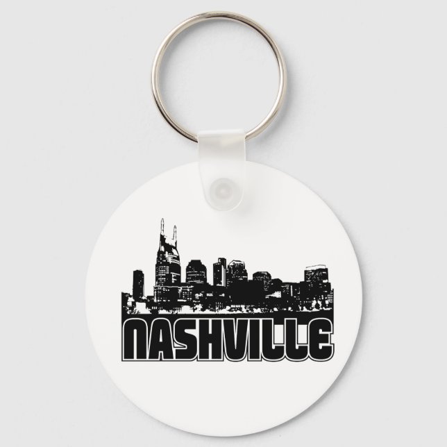 Porte-clés Nashville Skyline (Recto)