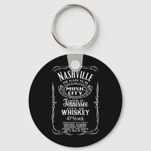 Porte-clés Nashville Tennessee États-Unis Usa Western Coun