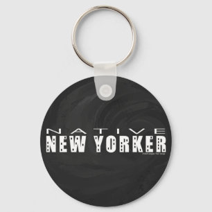Porte-clés Natif New Yorkais noir