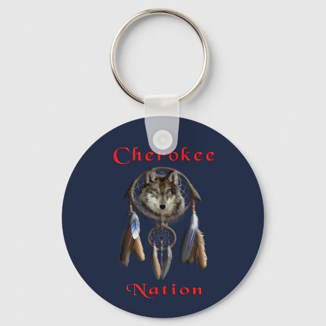 Porte-clés Nation Cherokee (Recto)