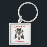 Porte-clés Nation Cherokee<br><div class="desc">Nation Cherokee</div>
