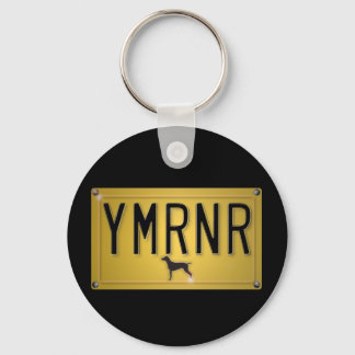 Porte-clés Nation Weimaraner : Plaque de licence YMRNR