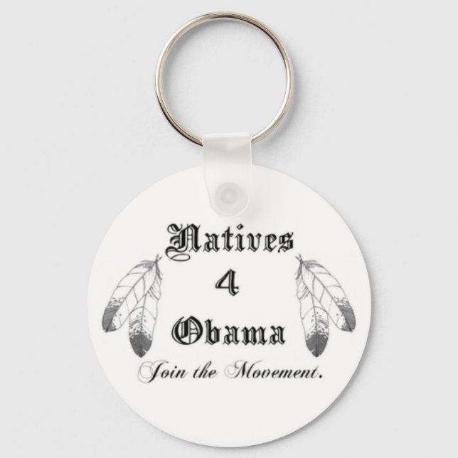 Porte-clés Natives 4 Porte - clé Obama (Recto)