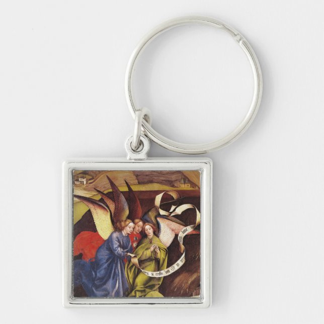 Porte-clés Nativité, détail de trois anges, c.1425 (Devant)