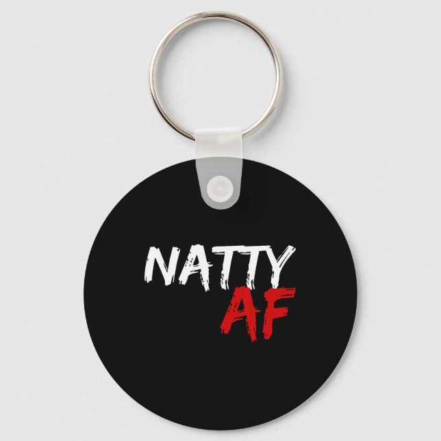 Porte-clés Natty Af Funny Bodybuilder Bodybuilding Workbuildi (Recto)