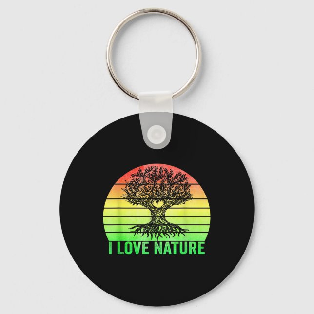 Porte-clés Nature Forêt Nature Conservation Climat Pro (Recto)
