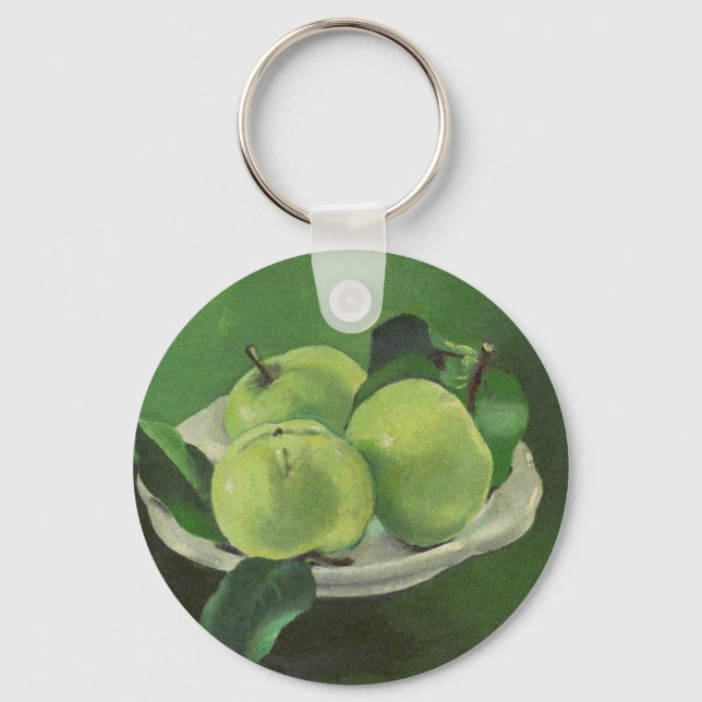 Porte-clés Nature morte aux pommes par Mikulas Galanda (Recto)