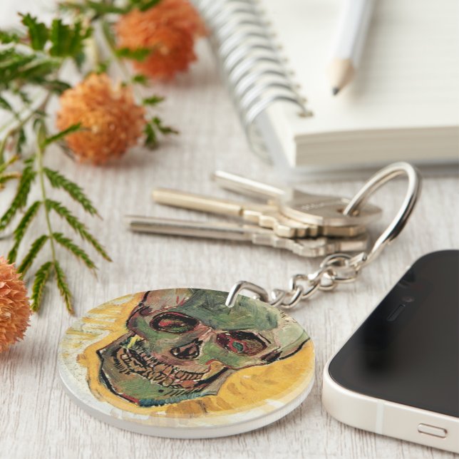 Porte-clés Nature morte Crâne par Vincent van Gogh (Devant droit)