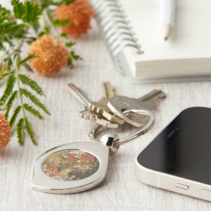 Porte-clés Nature morte florale de Van Gogh Red Poppies & Ros