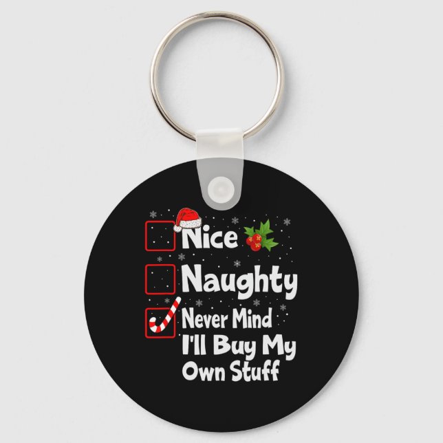 Porte-clés Naughty Never Mind (Recto)
