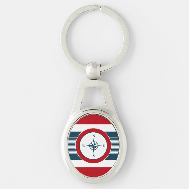 Porte-clés Nautical design (Devant)