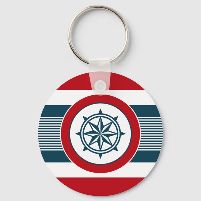 Porte-clés Nautical design (Recto)