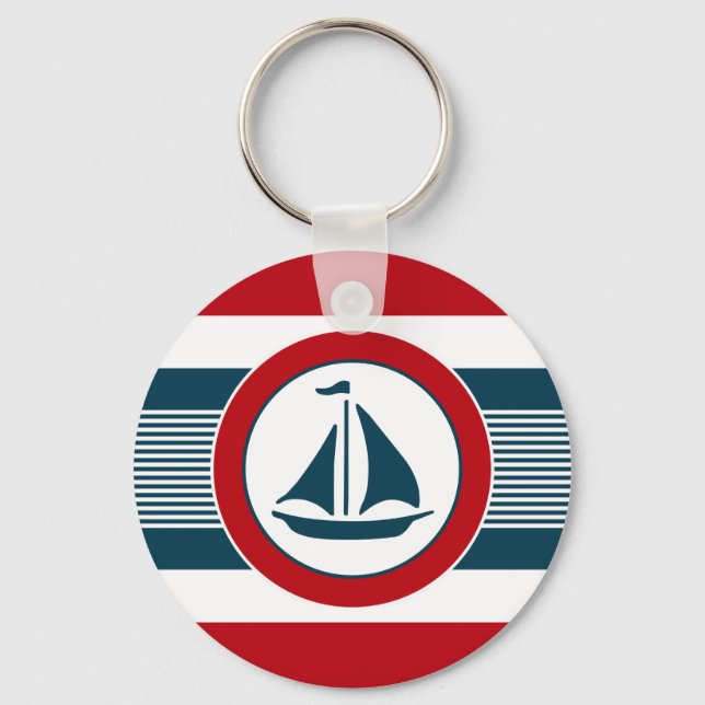 Porte-clés Nautical design (Recto)