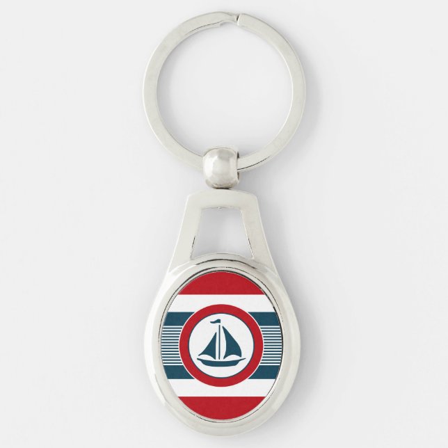 Porte-clés Nautical design (Devant)