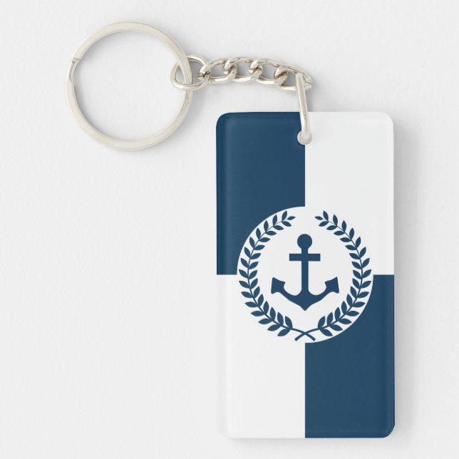Porte-clés Nautical themed design (Devant)