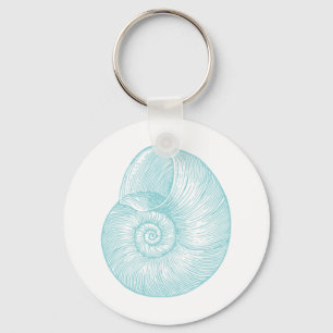 Porte-clés Nautical Vintage Marine Seashell