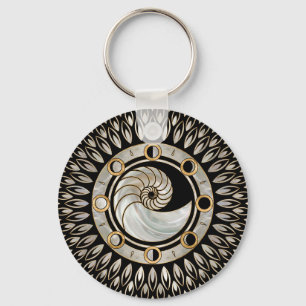 Porte-clés Nautilus Shell - Phases of the moon