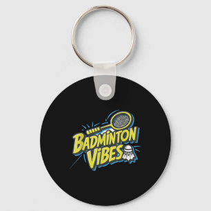 Porte-clés Navette Badminton Vibes
