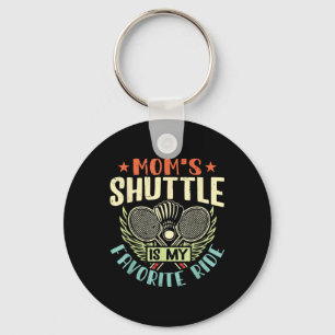 Porte-clés Navette des mamans de badminton - Mère aimée des e
