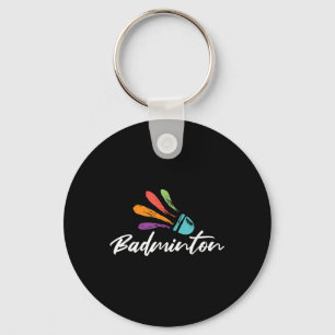 Porte-clés Navette Joueur Badminton Racket Sports Coach Équip