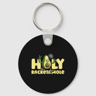 Porte-clés Navette Racket - Team Badminton Avocado Holy Racke