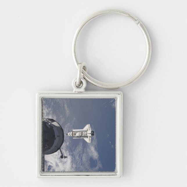 Porte-clés Navette spatiale Atlantis et un vaisseau spatial r (Devant)
