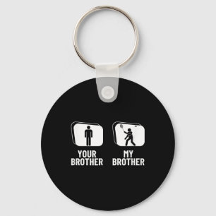 Porte-clés Navette Ton Frère Ma Frère Soeur Funny Badmi