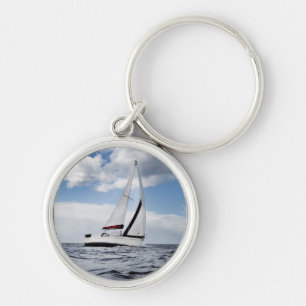 Porte-clés Navigation de yacht en mer ouverte