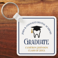 Navy Blue Dental School Custom Graduation Cadeau