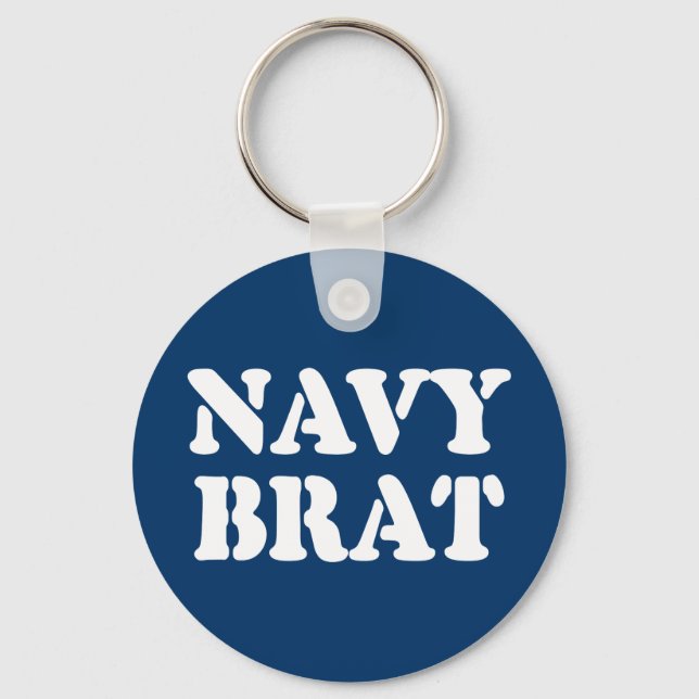 PORTE-CLÉS NAVY BRAT (Recto)