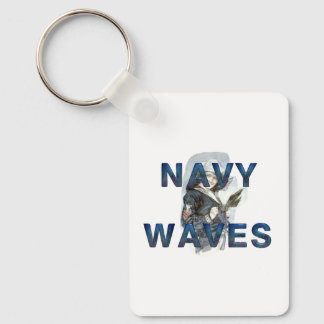 Porte-clés Navy Waves