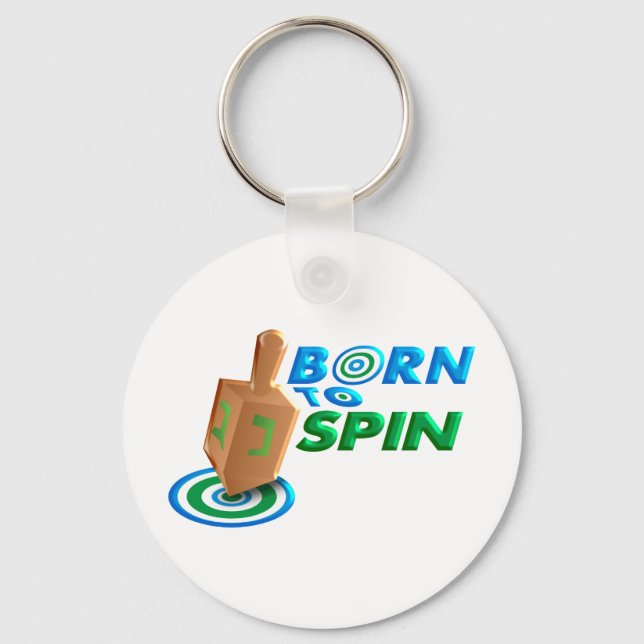 Porte-clés Né À Spin (Recto)