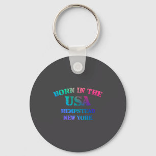 Porte-clés Né aux États-Unis Hempstead New York Aspect Détres