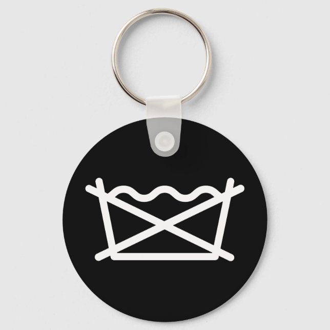 PORTE-CLÉS NE LAVEZ PAS ! (Recto)