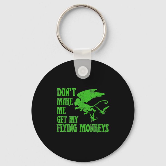 Porte-clés Ne me faites pas chercher les singes volants Sorci (Recto)