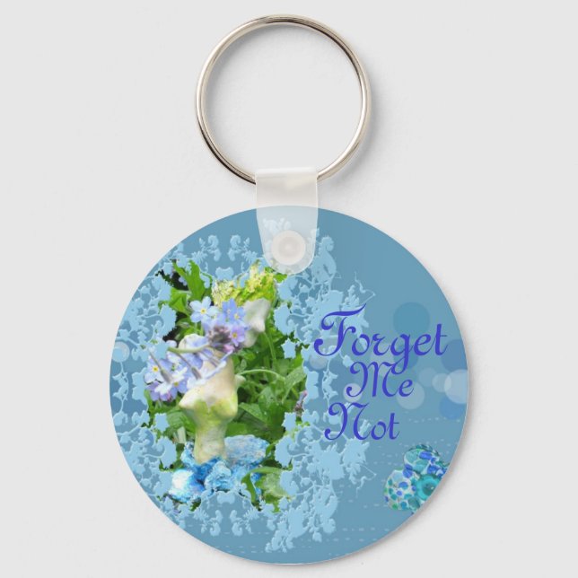Porte-clés ne m'oublie pas (Recto)