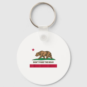 Porte-clés Ne pas prendre l’ours California Republic Design _