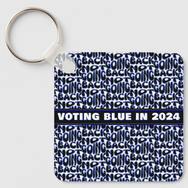 PORTE-CLÉS NE PAS REVENIR (Recto)