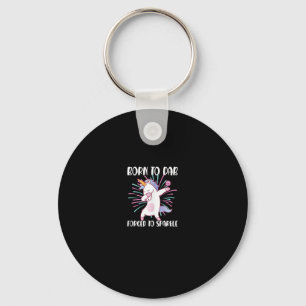 Porte-clés Né pour faire le Dab Forcé de Briller Drôle de Dab